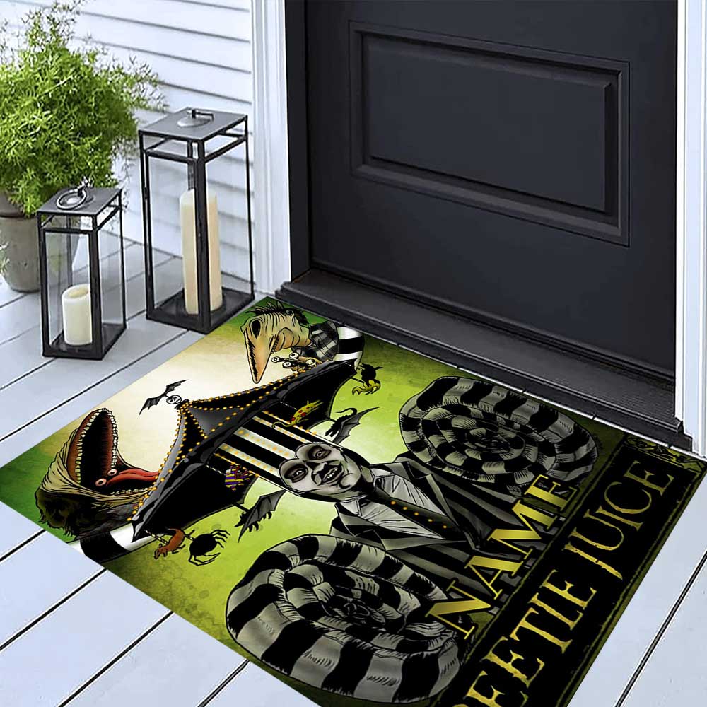 Warnermedia (2) Customize your name rug, office chair cushion, home bedroom living room gift.