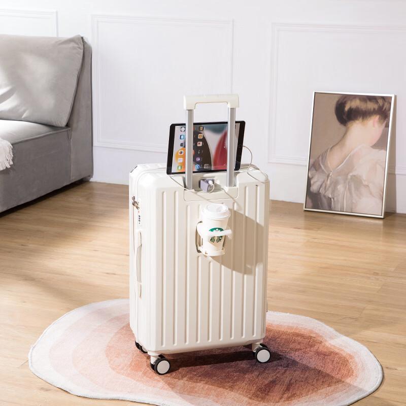 JOURHEY SHI Women's Lightweight Multi-functional Travel Suitcase