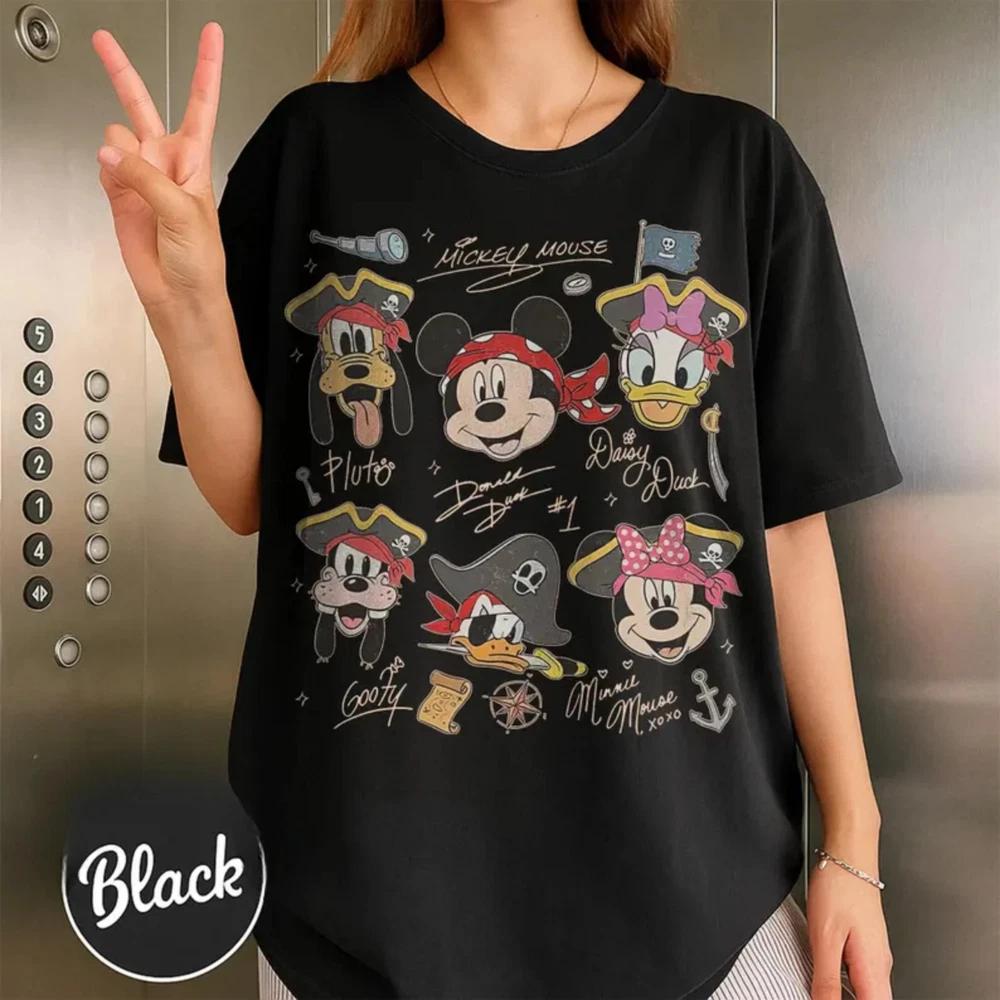 Pirate Shirt Friends Pirate Signature Tshirt S