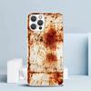 Vintage Industrial Style Rusty Pattern Soft Cover for iPhone 16 17 Air 15 14 Pro Max 16E Phone Case 13 Mini 12 11 7 SE 8 Print P