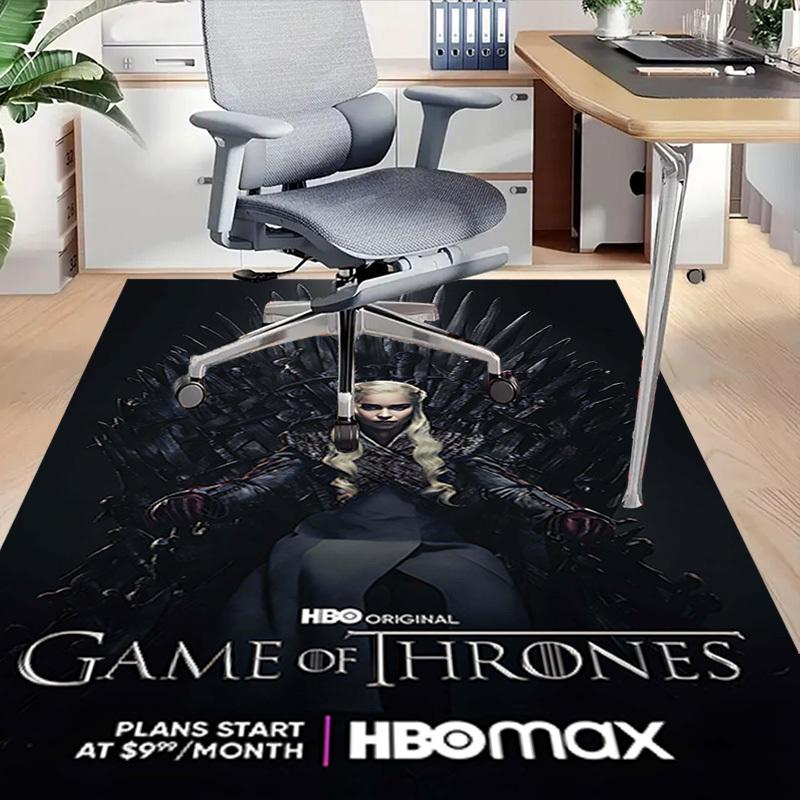 1PC Game of Thrones HBO Max Extra Large Non-Slip Floor carpet, Office, family, bedroom, Studio - Large Area Rug Indoor Rugs1139A