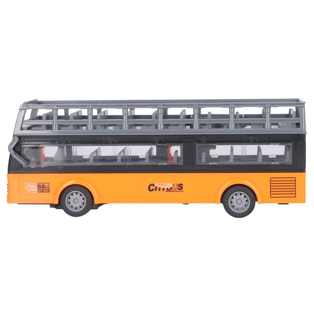 Remote Control Bus Electronic 4 Channels Opening Doors Acceleration Function RC Double Decker Bus