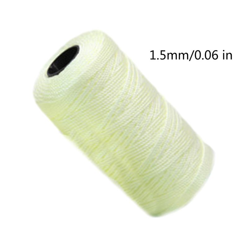 Sewing Twine Twisted Thread String DIY Craft Home Textile Decoration Macrames Cord Rope Ribbon 1.5mm Thick Hand Sewing