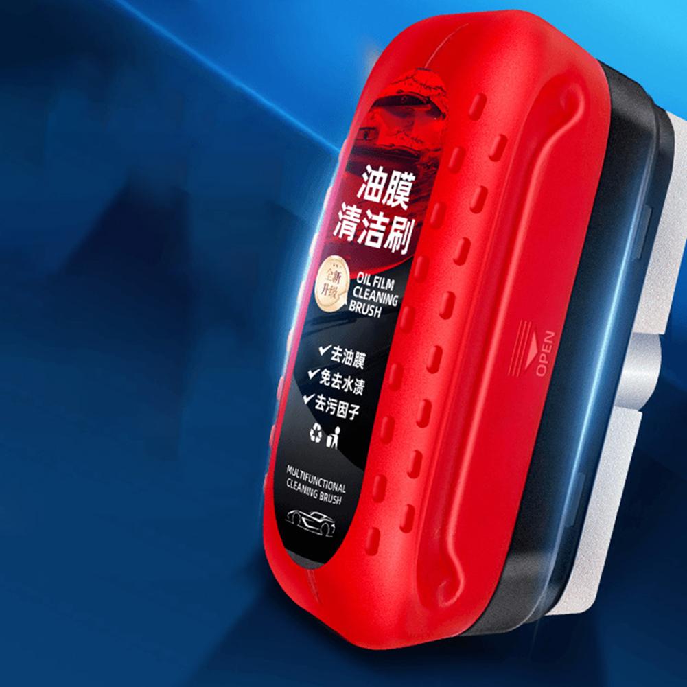 Automotive Oil Film Cleaning Brush Glass Board Car Windshield Cleaning Brush Water Spots Stain Removal Auto Detailing