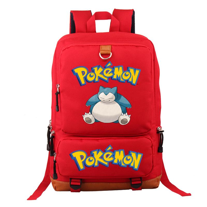 Cute Printed Backpack Student Personality Trend Large Capacity School Bag