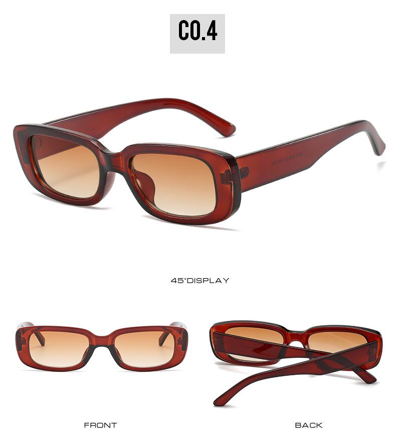 2020 Trendy European & American Square Frame Sunglasses for Women - Fashion Personality Style 95004