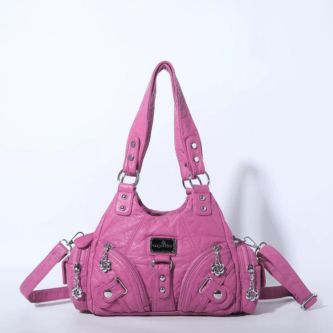

Versatile Handbags Women Small Shoulder Bag Soft Tote Bag Fashion Satchel Multi-Pockets Crossbody Shoulder Bag Phone Pack (20cm Max Length 30cm)