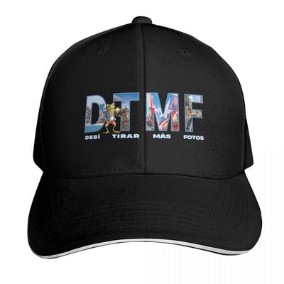 Bads Bunnys Debi Tirar Mas Fotos DTMF Cap Fashion Casual Baseball Caps Adjustable Hat Hip Hop Summer Unisex Baseball Hats