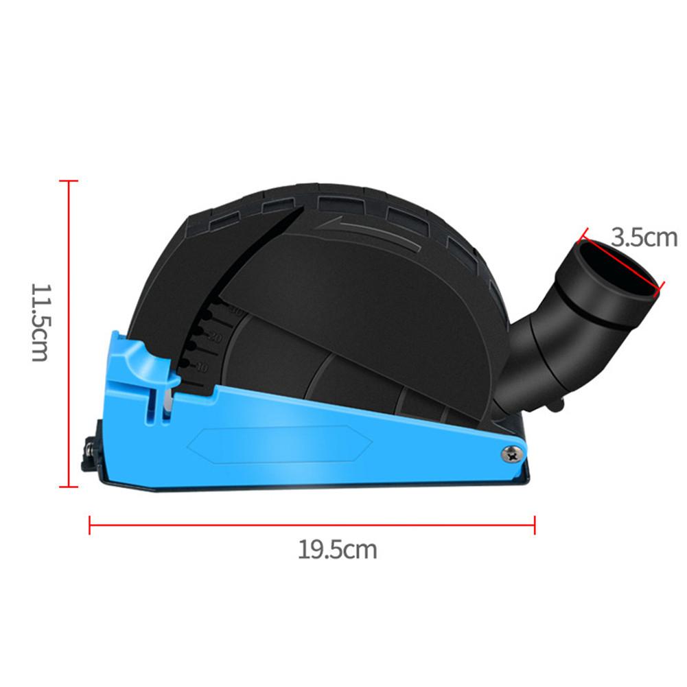 1pc 4"-5" Cutting Dust Cover For 100/125 Angle Grinder For Cutting Slotted Dust Shroud Collector Power Tool Accessories
