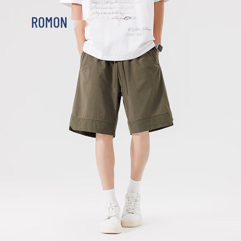 ROMON Men s Summer Casual Shorts M