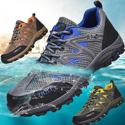 36-44 Unisex Non-slip Wear-resistant Rubber-soled Hiking Shoes Sports Shoes