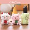 Adorable Small Cat Plush Doll With Short Plush Material For Kids And Collectors
