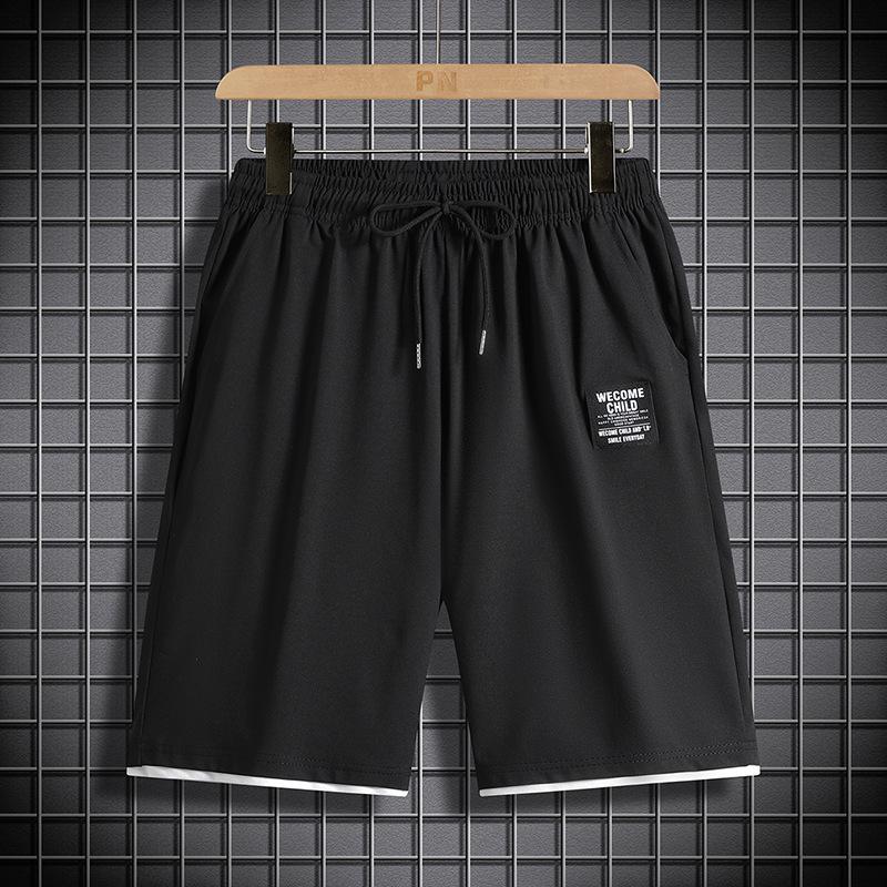 Men's Plus Size Casual Summer Set: Cotton Thin Short-Sleeve T-shirt & Shorts Sportswear