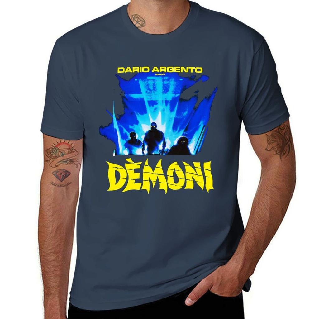 Demons Dario Argento Tshirt Uv Protection Outdoor Tee Shirt Tshirt