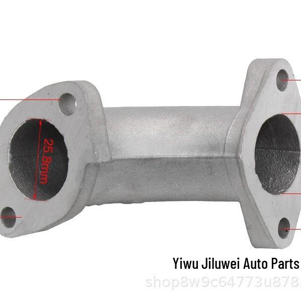 

Mikuni VM22 PZ19 PZ26 Carburetor Intake Manifold for Motorbikes Sandblasted Single Hole Interface