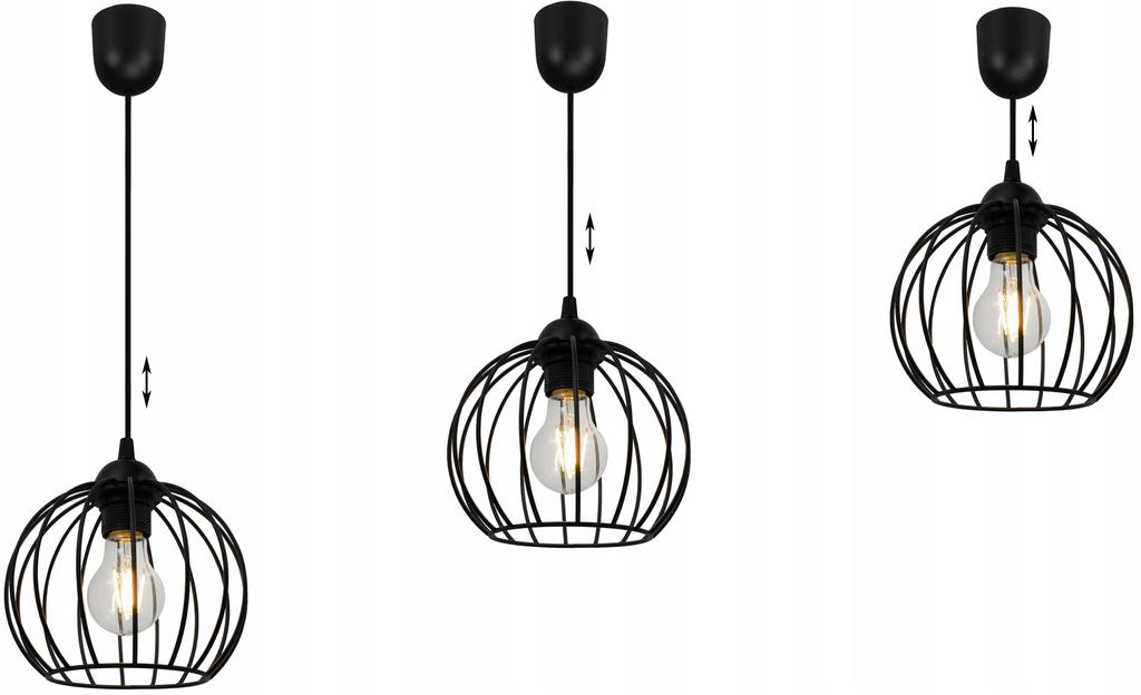 LOFT HANGING LAMP WIRE EDISON RETRO LED