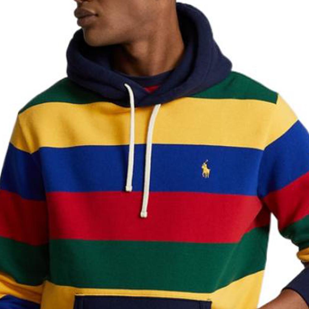 Polo Ralph Lauren SS22 Striped Printed Sweatshirt Men Sweatshirt Multicolor MNPOKNI16822124