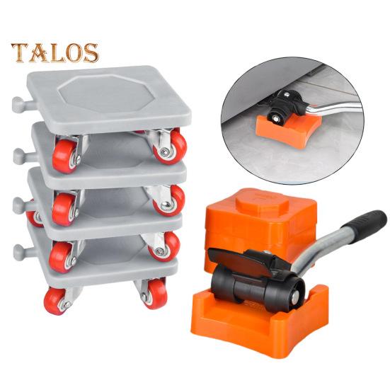 Möbellift-Bewegungswerkzeugsatz, 500 kg Tragkraft, einfach zu installierendes Gerätegleiter-Erhöhungspolster, Möbelbewegungswerkzeug