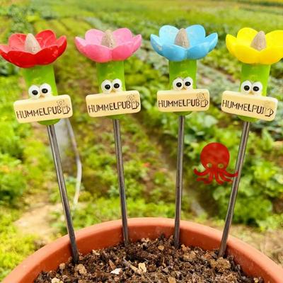 Bijen Waterstation Bloemvormig Hars Bijen Waterbak Buiten Bestuivers Drinkstation voor Tuinbijen Vlinders