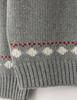 Sseomweeobeoteo Penguin Cowhichan Zip-Up - Gray