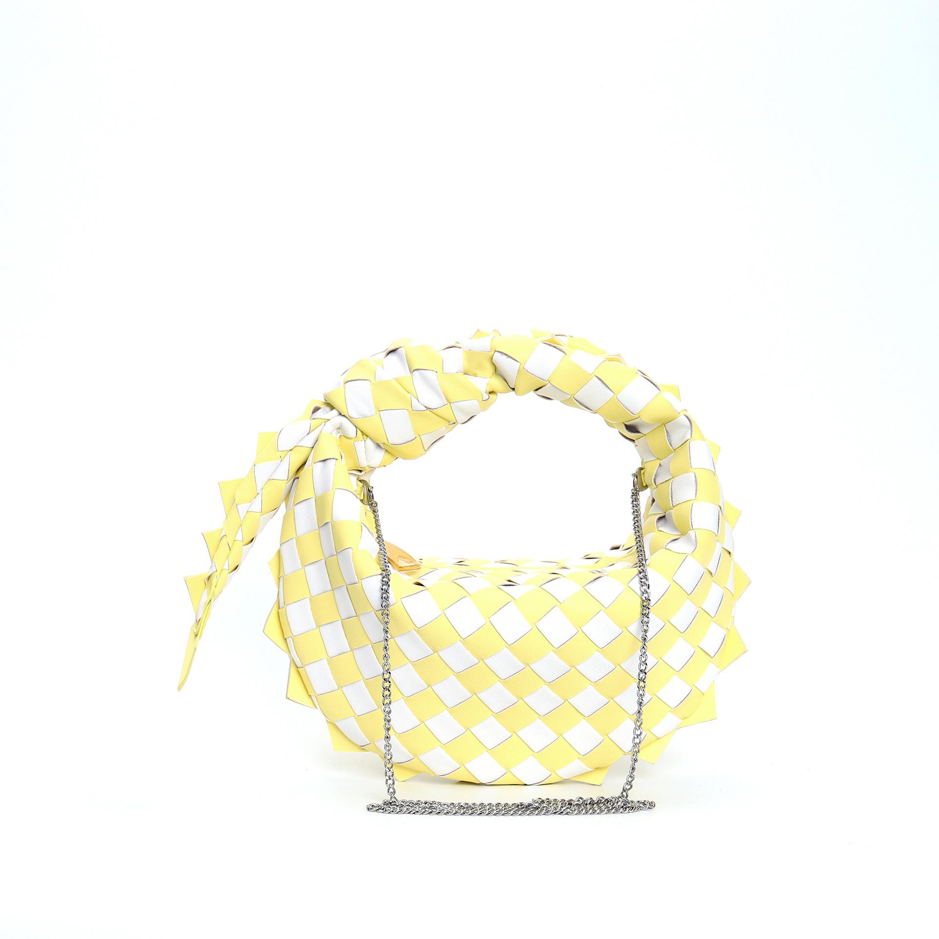 

Ранняя булочка «Драконья кость» Новая булочка-пельмень Японская повседневная клетчатая женская булочка Большая вместимость Пригородная булочка с одной плечевой частью Диагональная булочка Length 24cm x Width 10cm x Height 21cm жёлтый