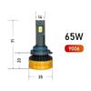 Universal Car LED Headlight Bulbs, 12V/24V, Super Bright H4 High/Low Beam, H7/H11