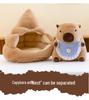 Adorable Capybara Nesting Doll Plush Toy - Detachable, Creative Rag Doll Gift for Boys and Girls
