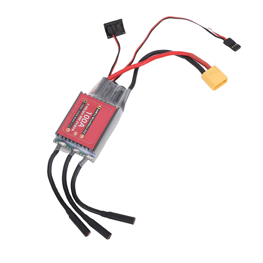 ESC Adatto per Motore Brushless 3650 3665 3670 3674 Open Source AM32 100A Regolatore Elettronico di Velocità