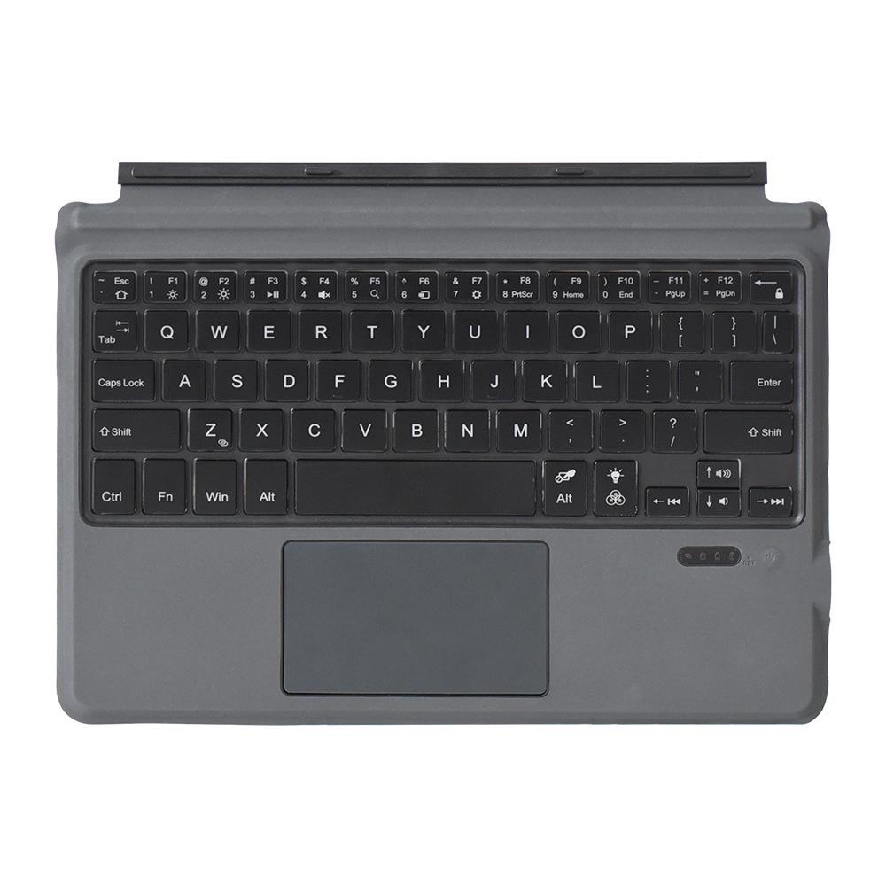Magnetic Bluetooth Keyboard with Colorful Backlight for Microsoft Surface Pro 5/6/7+/8