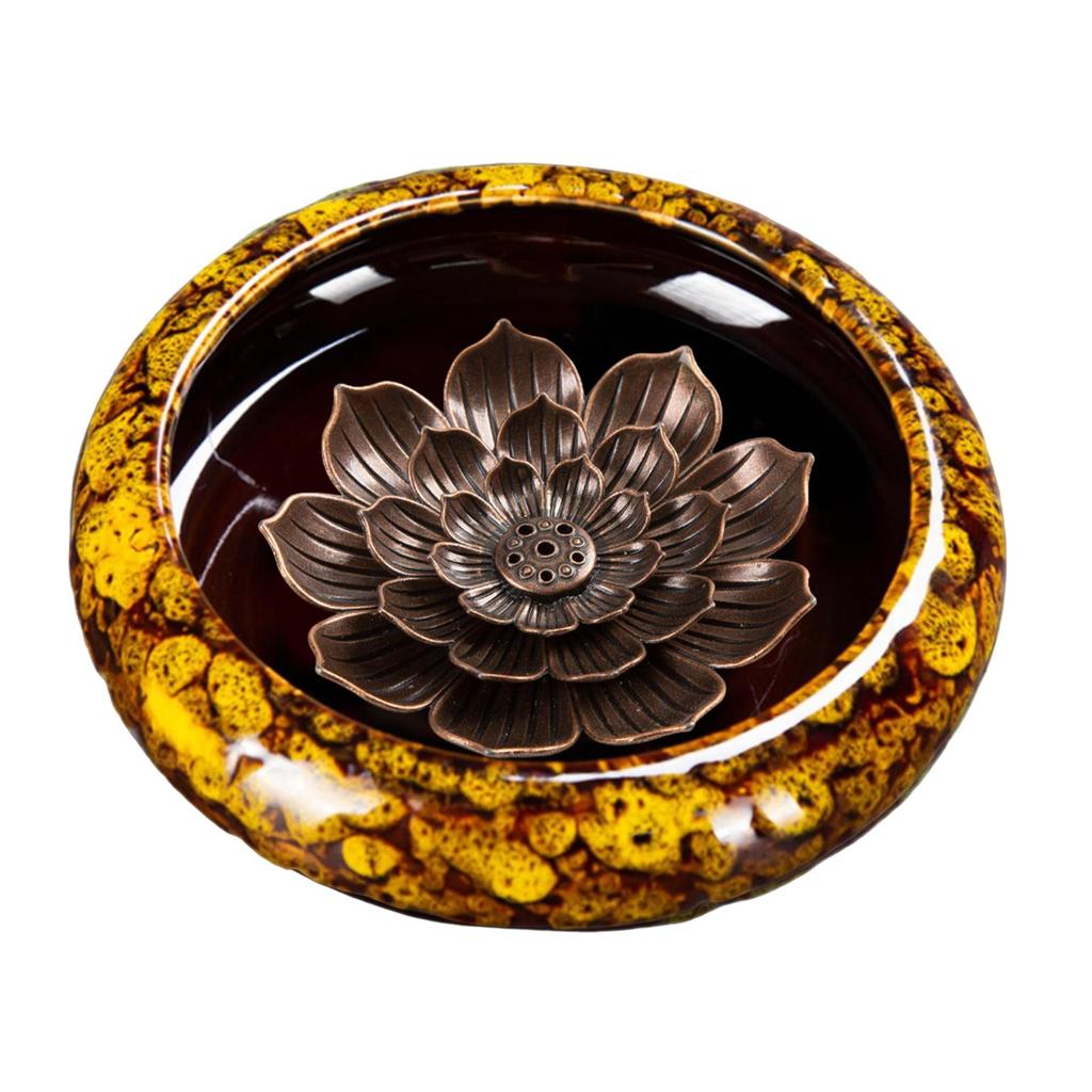 Incense Holder for Sticks Lotus Incense Holder Delicate Incense Burner Holder for Frankincense Friends