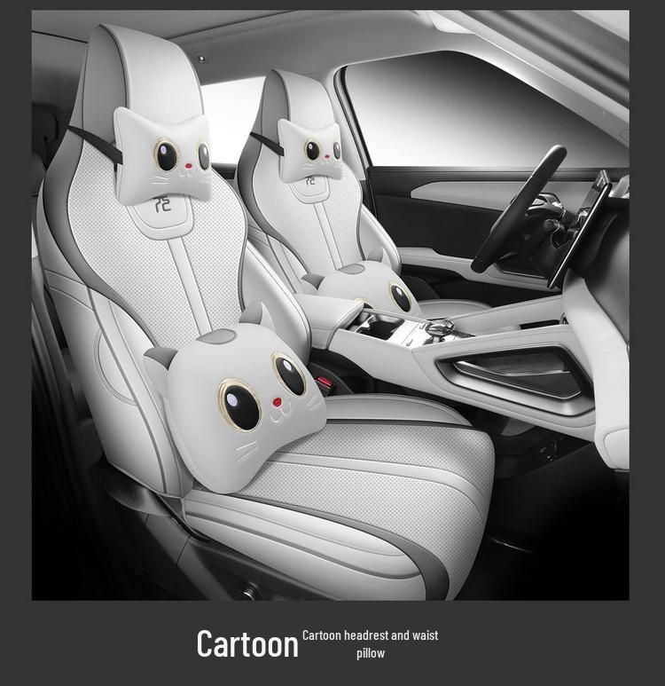 BYD Yuan UP 5-Seater Full Leather Car Seat Cushion, Year-Round Use