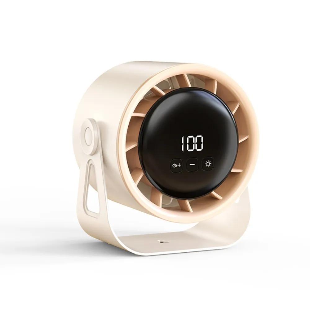 Multifunctional Ceiling Fan Light 4000mAh Wireless Desktop Air Cooler Soft Night Lamp Quiet Wall Mount Kitchen Fan for Home Use