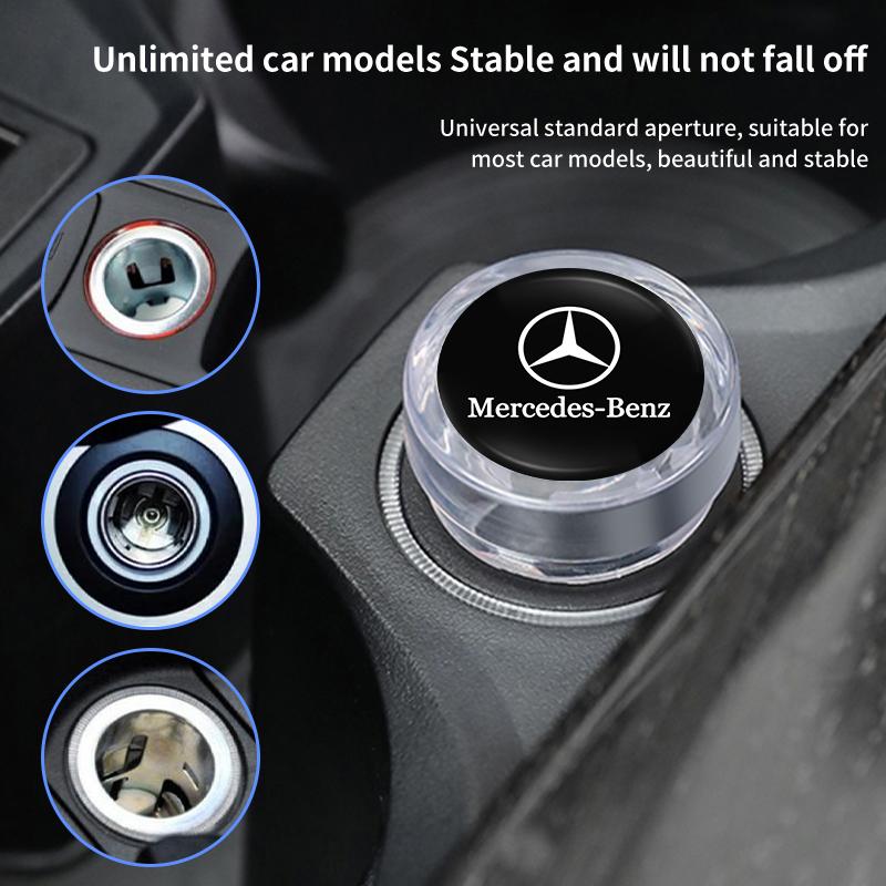 GLC GLB Kryt tlačítka zapalovače auta Ochranné pouzdro Kryt proti prachu Pro Mercedes Benz AMG W203 W206 W220 W205 W211 W212 W201 W2