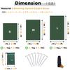 YAPJEB Waterproof Camping UV 2000mm Water Pressure Sun Heat Light UV Compact Sun Sports Outdoor Includes Storage Bag x Tarp, Tarp, Tent, Awning,