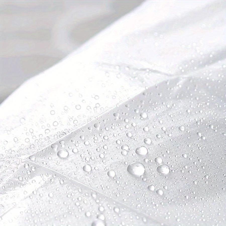 100 teile/beutel Biologisch abbaubare Einweg-Toilettenabdeckung aus Kunststoff Tragbare sichere Reise Badezimmer Toilettenpapier Pad Badezimmerzubehör