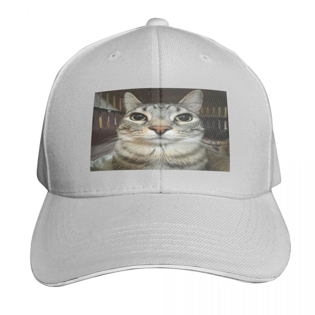 Cat looking directly at you Baseball Cap sun hat western Hat Hat Unisex For The Sun Hood Women Unisexs