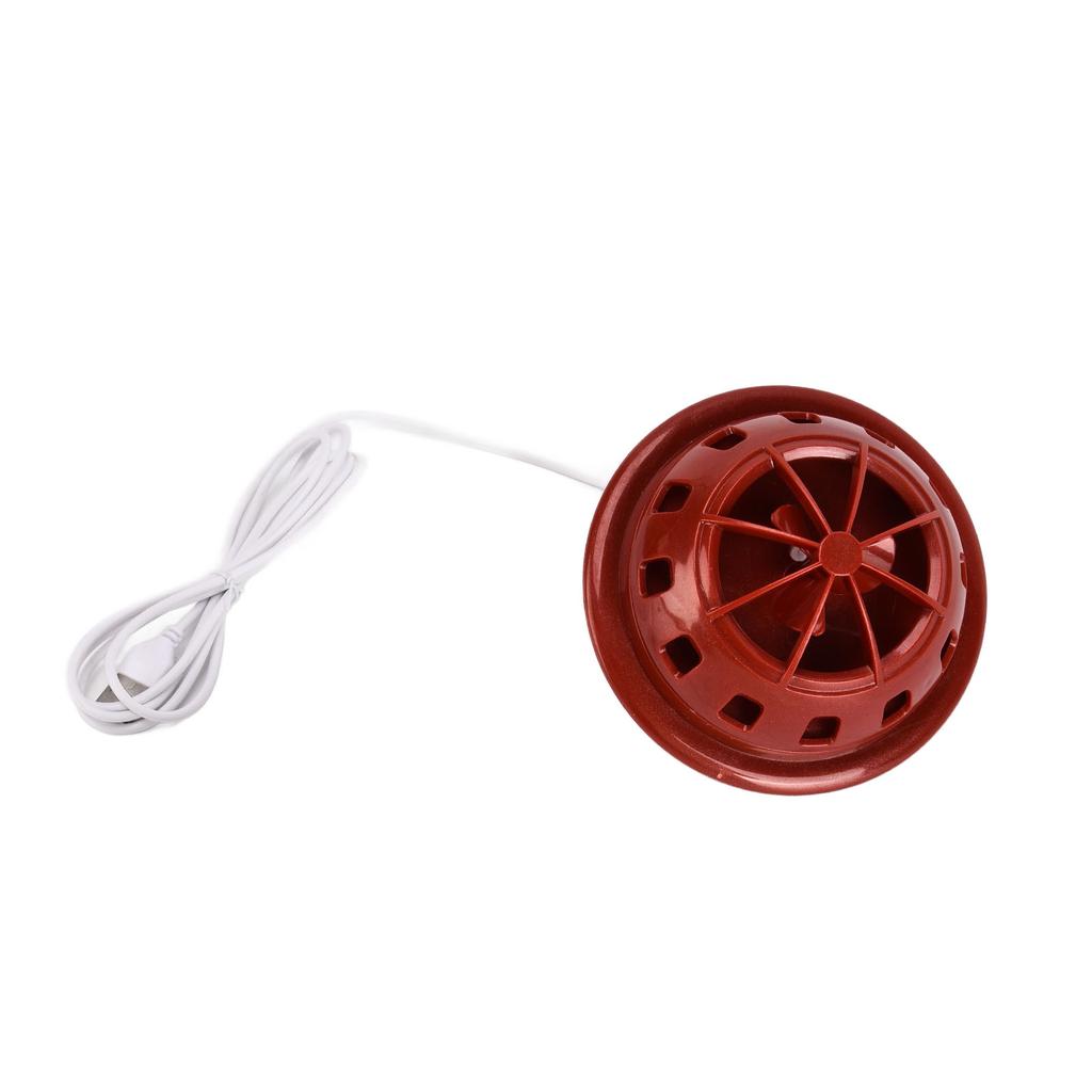 Mini Ultradźwiękowa Zmywarka Przenośna USB Gospodarstwa Domowego Zmywarka do Owoców do Domowej Kuchni Czerwona