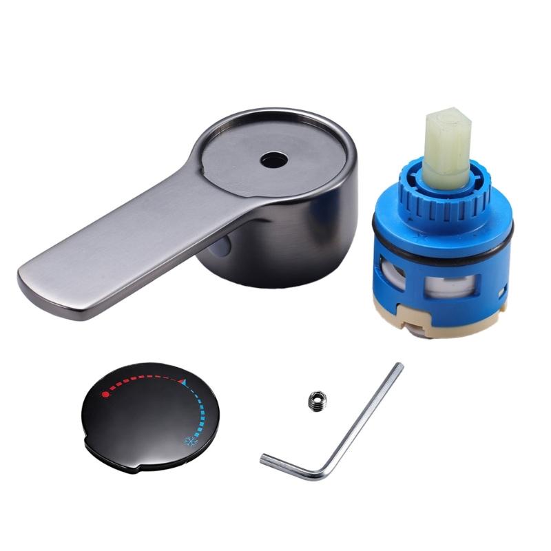 Universals Single Handle Bathroom Faucet Levers Replacement Aluminium Alloys Handle Basins Mixer Faucet Tap 1