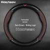 Wuling Hongguang & Mini Miniev Genuine Leather Steering Wheel Cover - Universal Fit for All Seasons