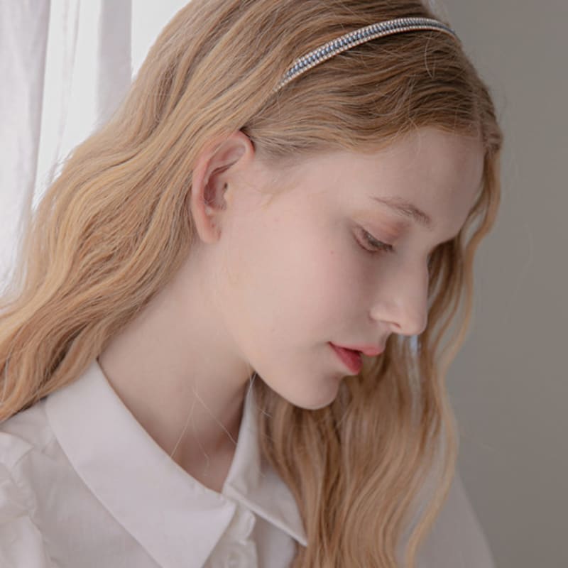 Jean Paul Clarisse Mini Pearl Stone Hairband JP-22-215HB