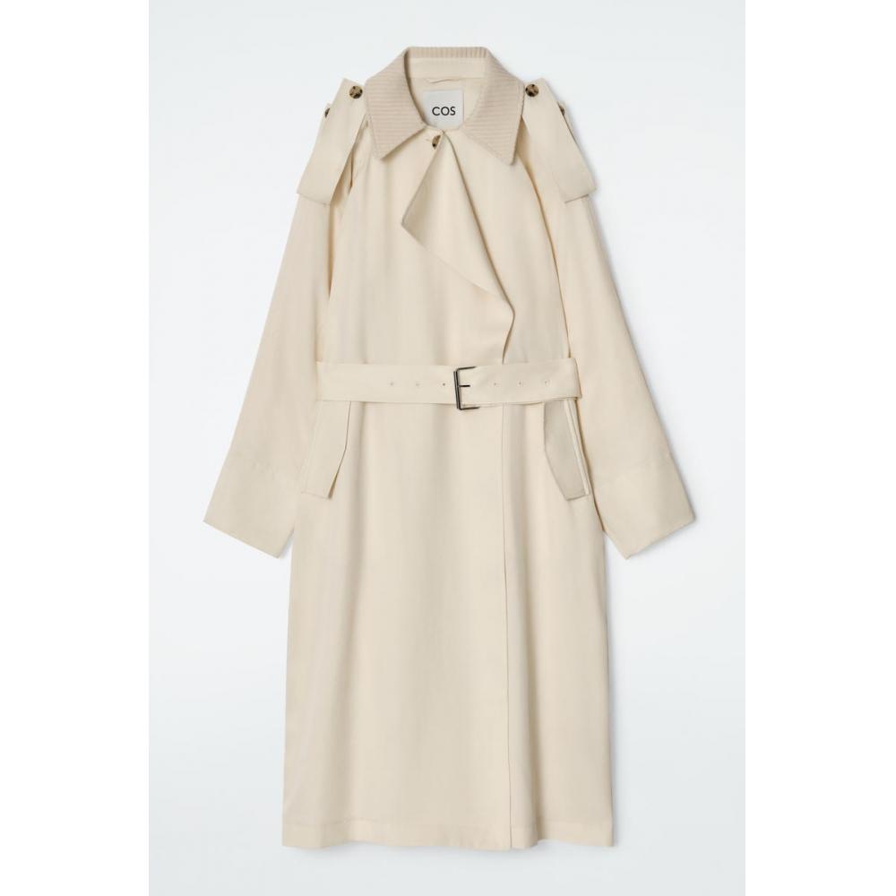 COS Japan Knit Color Trench Coat
