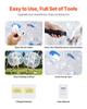 Nafukovací Bumper Ball 1 ks, 1,5M Body Sumo Zorb Balóny pro Teenagery a Dospělé, 0,8mm Silné PVC Lidské Křeččí Bublinové Balóny pro Venkovní Týmové Hraní
