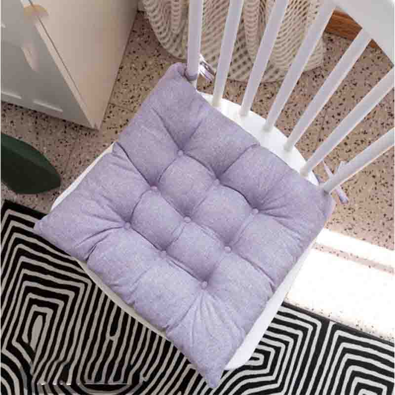 

Зимова квадратна потовщена подушка Крісло Сидіння мат студентський табурет лавка офіс прикладна колодка фартова колодка однотонний 40*40cm