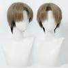 Cosplay Wig Chainsaw Man Anime Wig Kishibe Short Male Anime Cosplay Wig Black Game Role-Playing Synthetic Wig with Wigcap