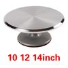 DIY Cake Stainless Steel Cake Turntable Mold Plate Rotating Round Cake Decorating Tools Rotary Table Pastry Supplies Stand