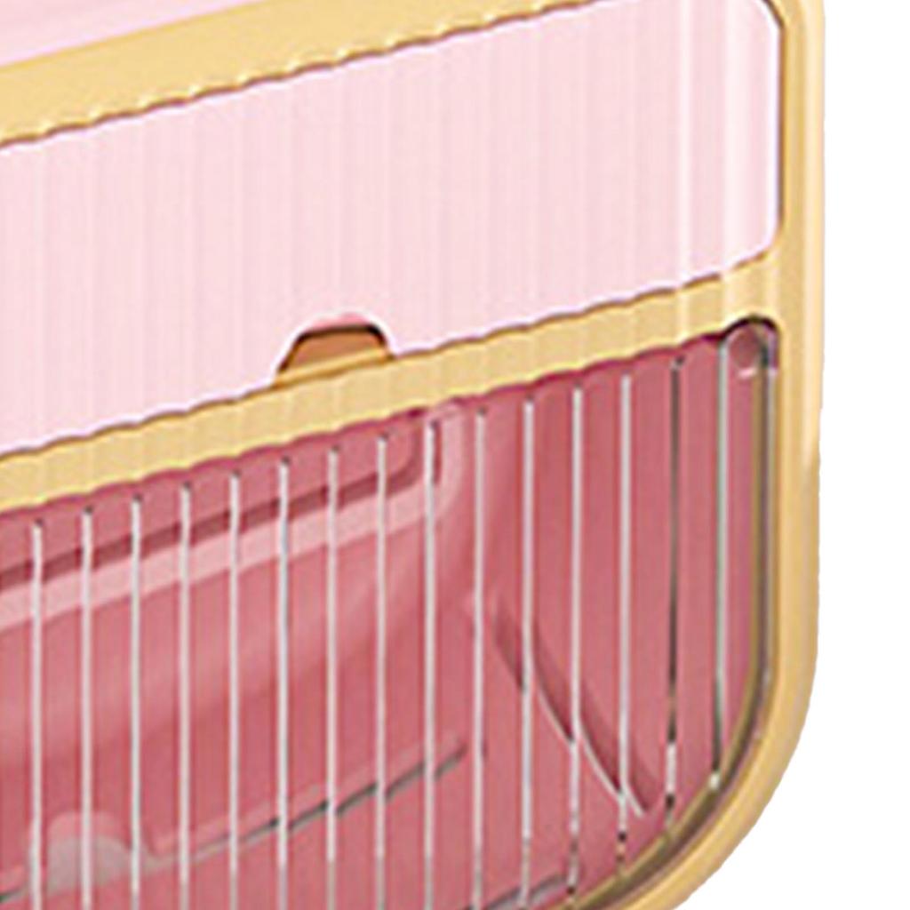 Toilet Paper Holder Wall Mounted Bathroom Tissue Roll Paper Towel Holder Tissue Dispensers for Household Pink