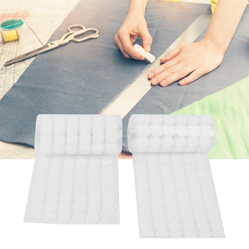 300 Pairs Dots Sticker Hook And Sticker Round Strong Self Adhesive Fastener Tape