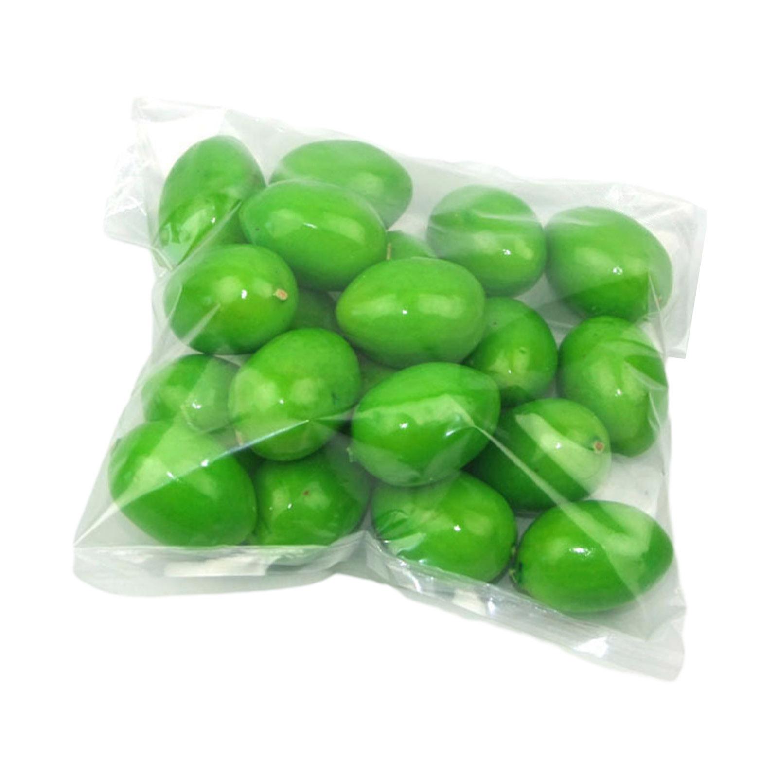 

20 шт. Искусственный лимон апельсин имитация овоща пенопласт фрукт для свадебного рождественского украшения реквизит для пищевой фотографии 8