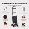 SucceBuy 300 Lbs Folding Hand Truck Aluminum Lightweight Platform Cart Portable Telescopic Utility Dolly for Moving Shopping