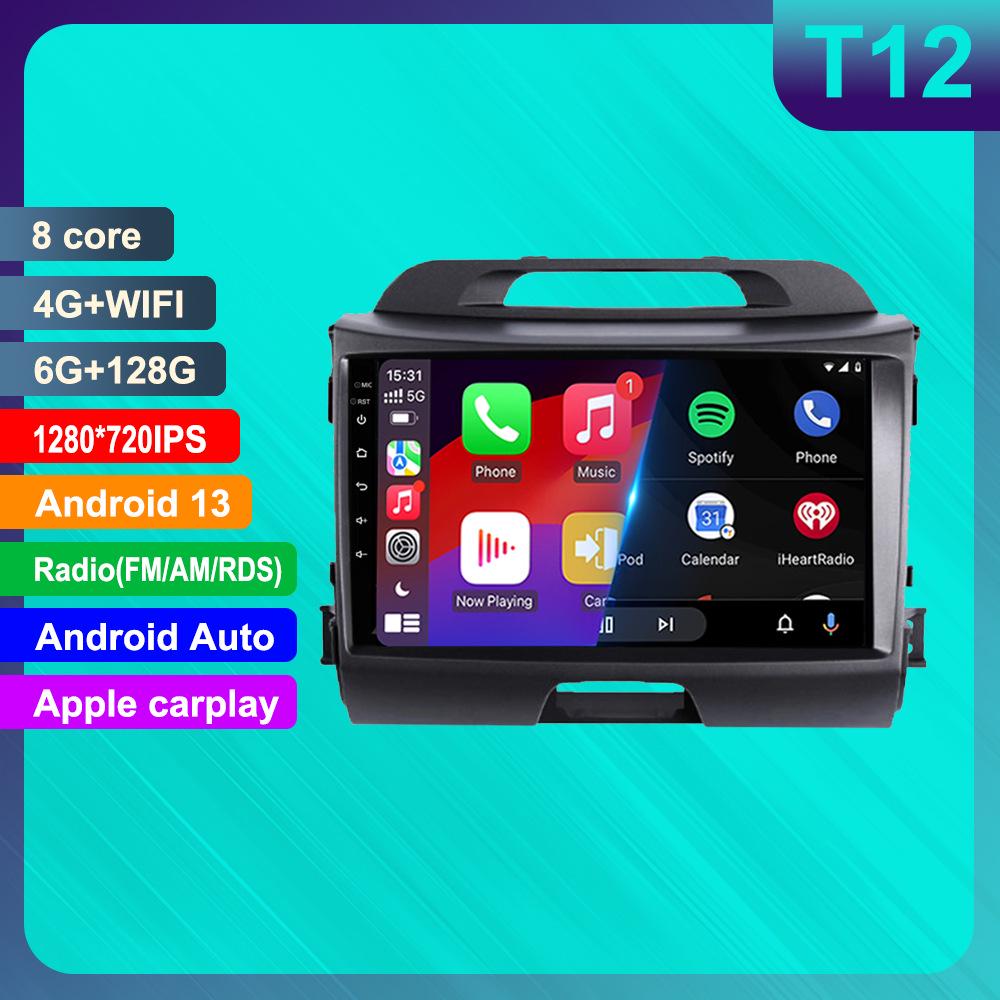 Kia Sportage 3rd Gen Android GPS Navigation with Carplay & HD Reverse Camera